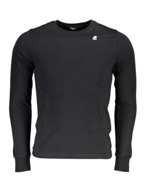 K-WAY Black Cotton Men T-Shirt