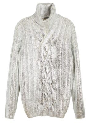 Balmain Brown Wool Sweater