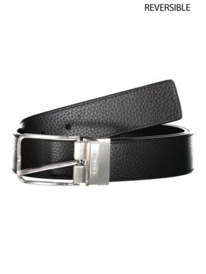 Calvin Klein Black Polyester Men Belt