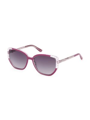 Guess Jeans Purple Injected Women Sunglass