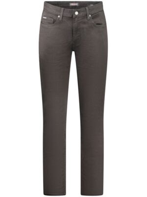 Guess Jeans Black Cotton Men Slim Jean