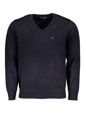U.S. Grand Polo Blue Nylon Sweater