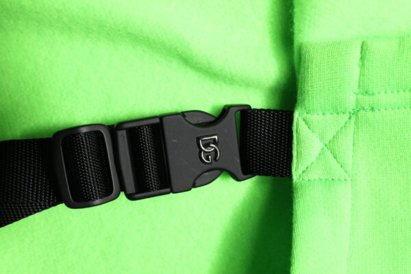 Dolce & Gabbana Green Polyester Hooded Sportswear Vest Sweater - Image 7