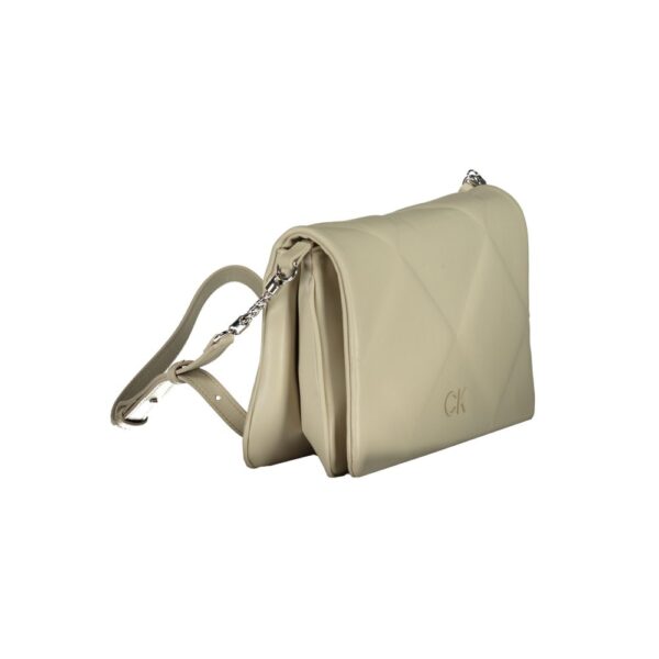 Calvin Klein Beige Cotton Handbag - Image 3