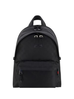Gucci GG Pattern Nylon Backpack