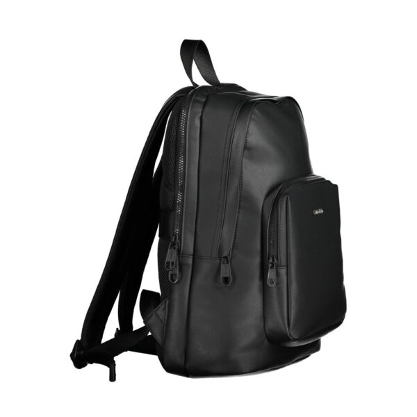 Calvin Klein Black Polyester Men Backpack - Image 3