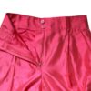 Dolce & Gabbana Pink Silk High Waist Tapered Pants - Image 6