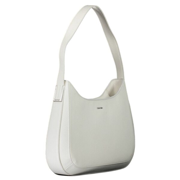 Calvin Klein White Polyester Women Handbag - Image 3