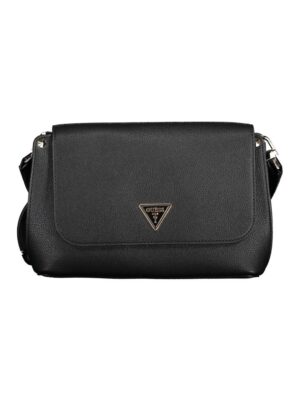 Guess Jeans Black Polyethylene Handbag