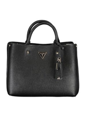 Guess Jeans Black Polyethylene Handbag