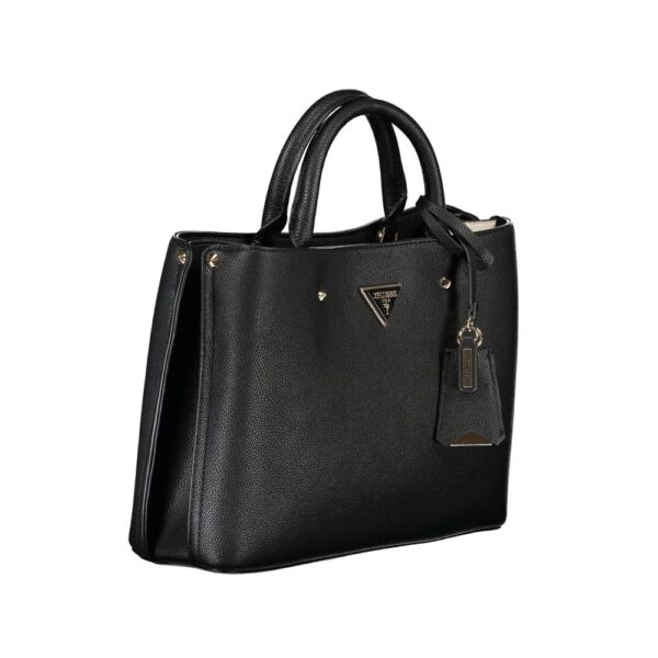 Guess Jeans Black Polyethylene Handbag - Image 3