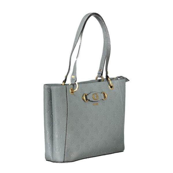 Guess Jeans Light Blue Polyethylene Women Handbag - Image 3