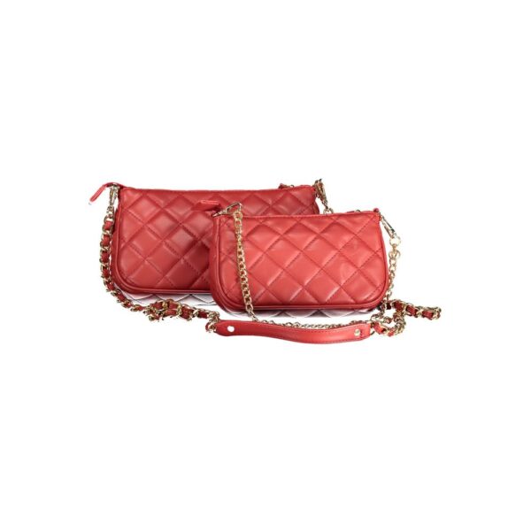 Valentino Bags Red Polyethylene Handbag - Image 3