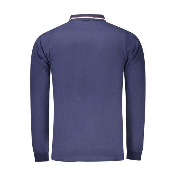 Norway 1963 Blue Cotton Men Polo Shirt - Image 2