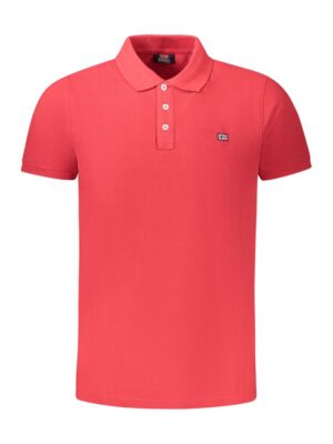 Norway 1963 Red Cotton Polo Shirt