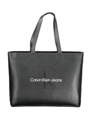 Calvin Klein Black Polyethylene Women Handbag