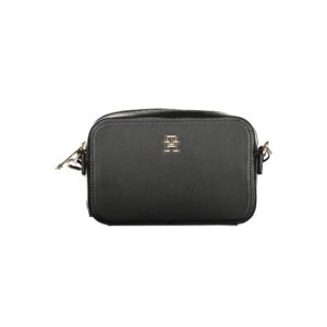 Tommy Hilfiger Black Polyester Women Handbag