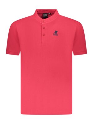U.S. Grand Polo Red Cotton Men Polo Shirt