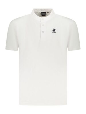 U.S. Grand Polo White Cotton Men Polo Shirt
