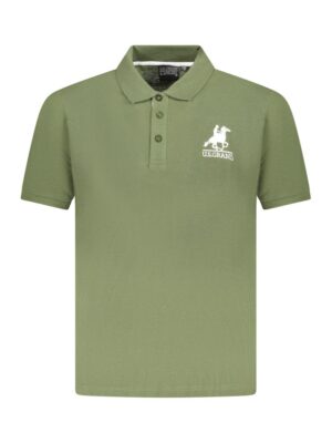 U.S. Grand Polo Green Cotton Men Polo Shirt