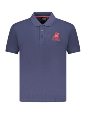 U.S. Grand Polo Blue Cotton Men Polo Shirt