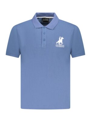 U.S. Grand Polo Blue Cotton Men Polo Shirt
