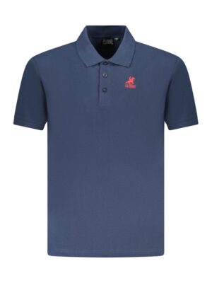 U.S. Grand Polo Blue Cotton Men Polo Shirt