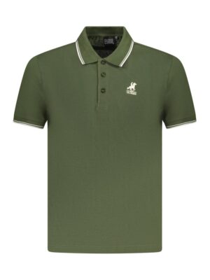 U.S. Grand Polo Green Cotton Men Polo Shirt