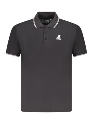 U.S. Grand Polo Black Cotton Men Polo Shirt