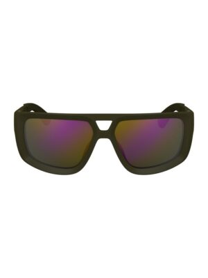 Calvin Klein Green Plastic Mens Sunglasses