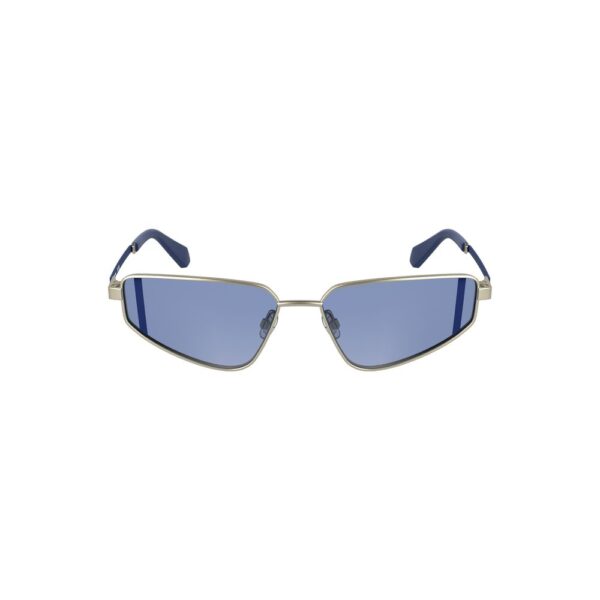 Calvin Klein Gray Metal Women Sunglass