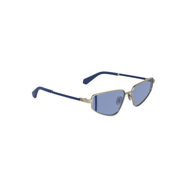 Calvin Klein Gray Metal Women Sunglass - Image 3