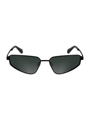 Calvin Klein Black Metal Women Sunglass