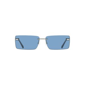 Calvin Klein Blue Metal Sunglasses