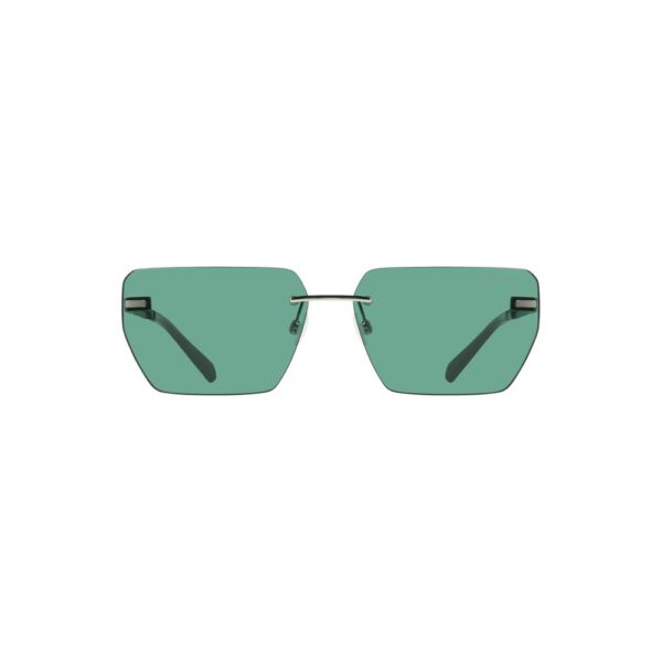 Calvin Klein Green Metal Men Sunglass