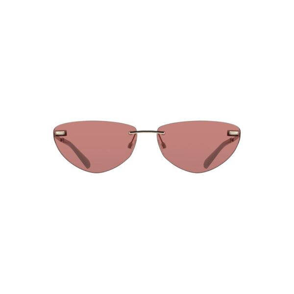 Calvin Klein Pink Metal Women Sunglass