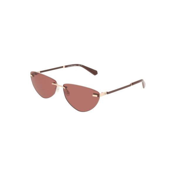 Calvin Klein Pink Metal Women Sunglass - Image 2