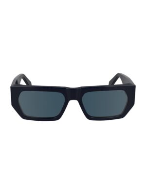 Calvin Klein Blue Acetate Women Sunglasses