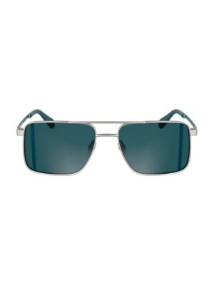 Calvin Klein Gray Metal Men Sunglass