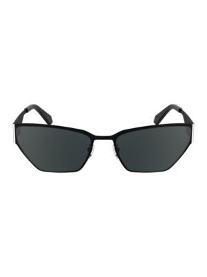 Calvin Klein Black Metal Women Sunglasses