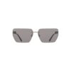 Calvin Klein Gray Metal Men Sunglass