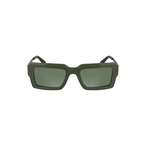 Calvin Klein Green Haircalf Women Sunglass
