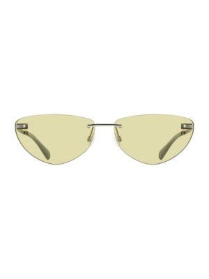 Calvin Klein Green Metal Women Sunglass