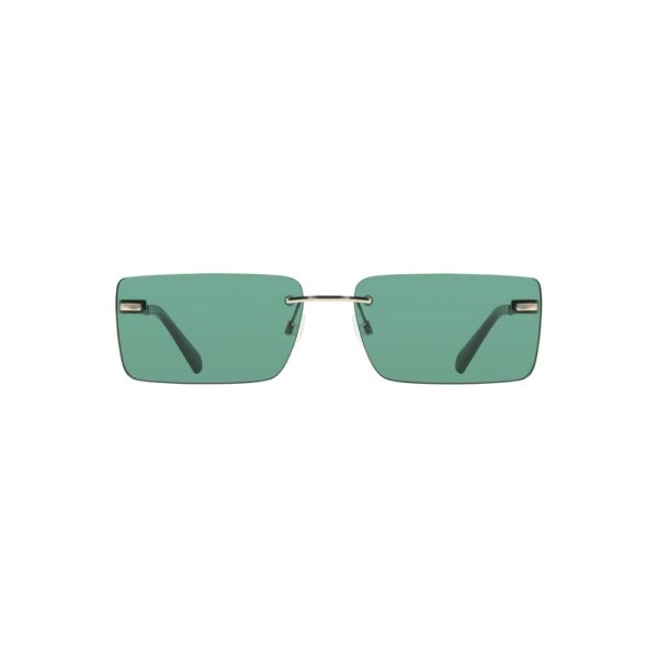 Calvin Klein Green Metal Women Sunglass
