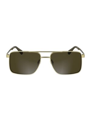 Calvin Klein Gold Metal Men Sunglass