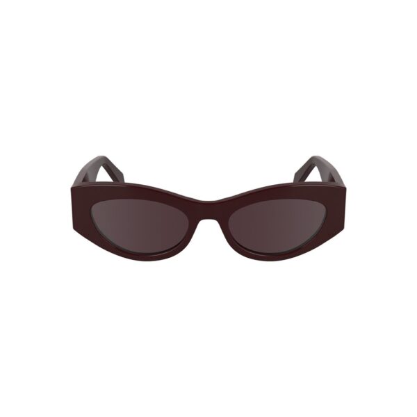 Calvin Klein Red Haircalf Women Sunglass