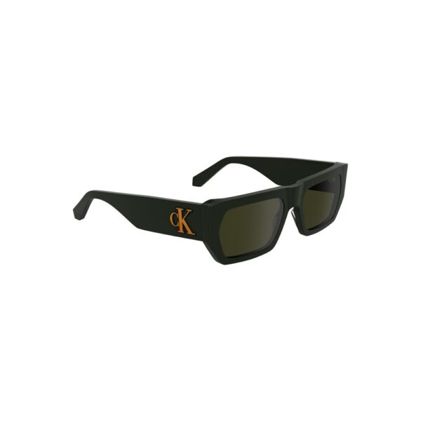 Calvin Klein Green Haircalf Men Sunglasses - Image 3