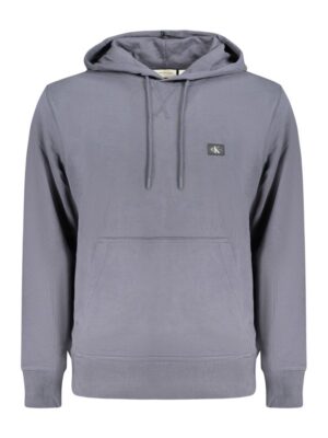 Calvin Klein Blue Cotton Men Sweater