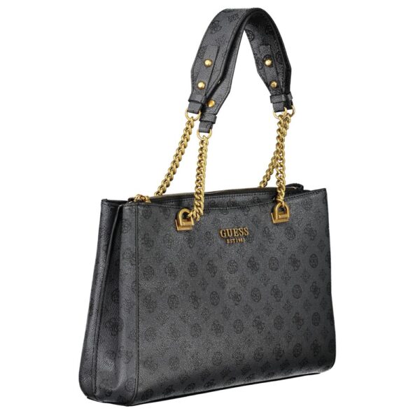 Guess Jeans Black Polyethylene Handbag - Image 2
