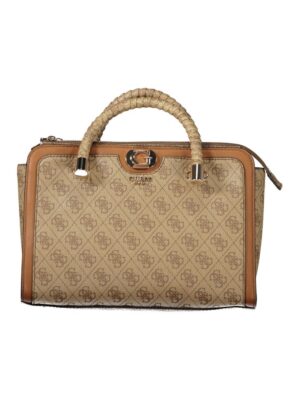 Guess Jeans Beige Polyethylene Women Handbag